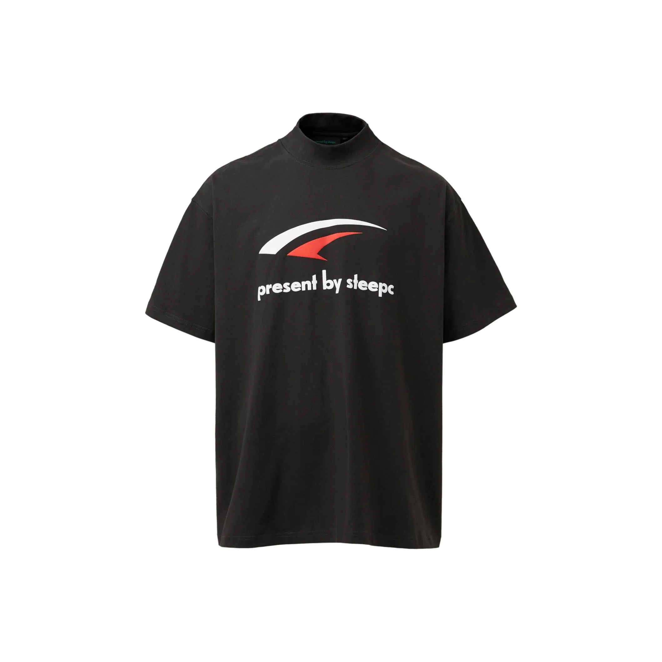 STEEPC T-Shirt Унисекс Серый Черный