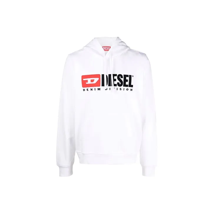 DIESEL Белый Мужской Свитшот