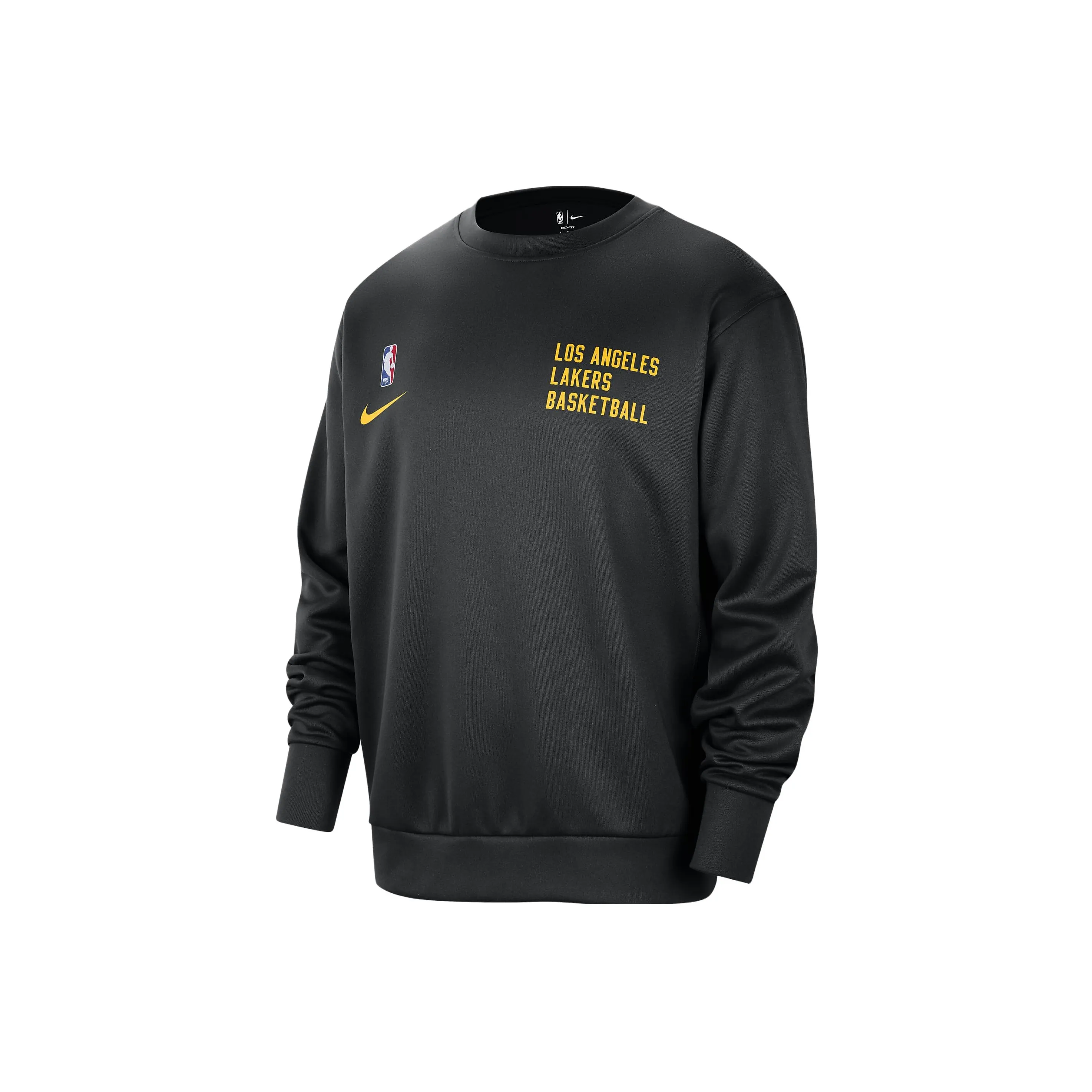Nike Los Angeles Lakers Spotlight Men's Nike Dri FIT Nba Crew Neck Sweatshirt