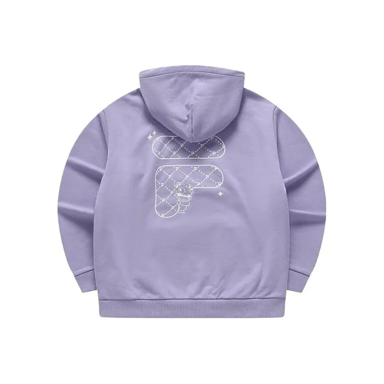 FILA FUSION Толстовка Унисекс Тюльпан Фиолетовый