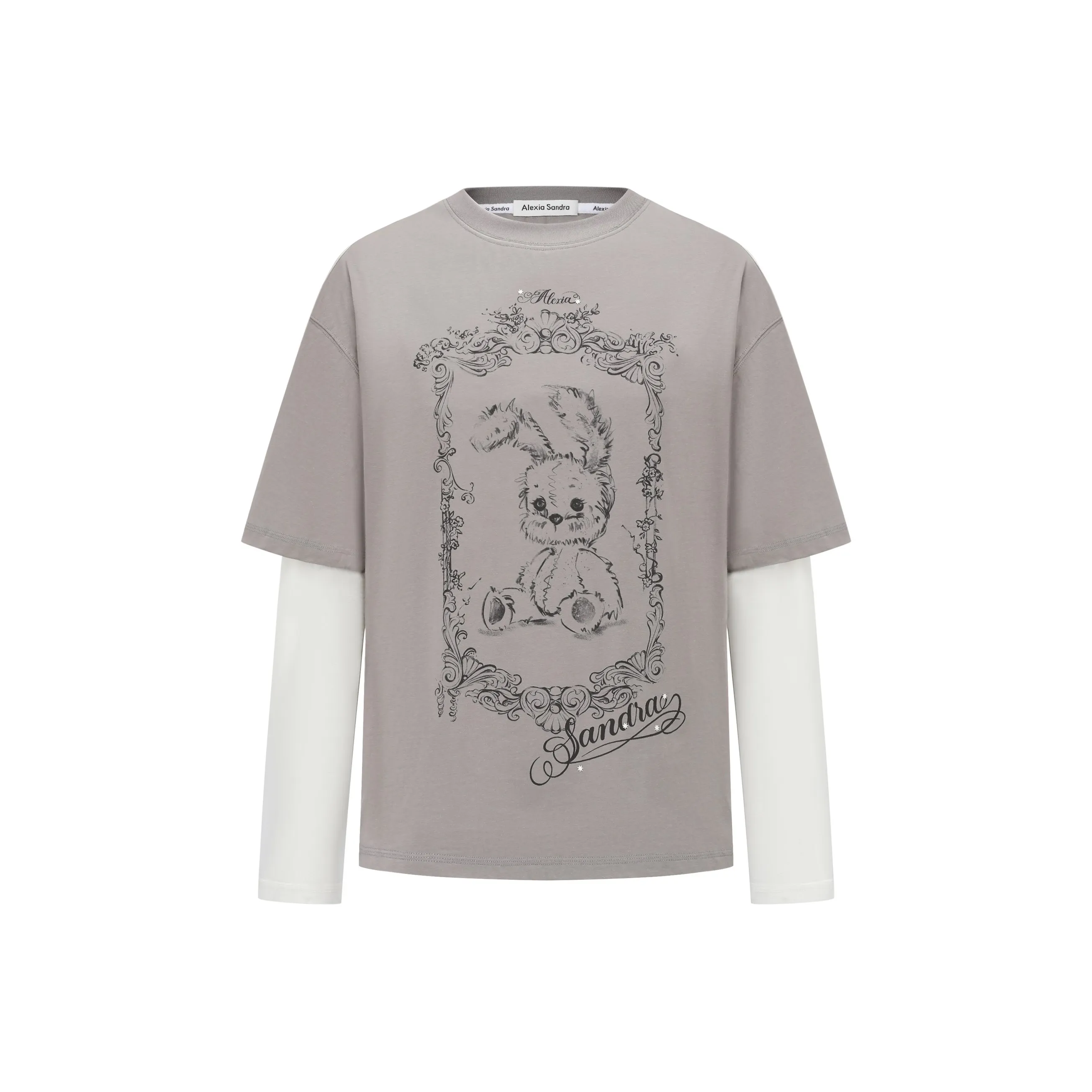 Alexia Sandra Fairy Tale Series T-Shirt Унисекс Серый Белый