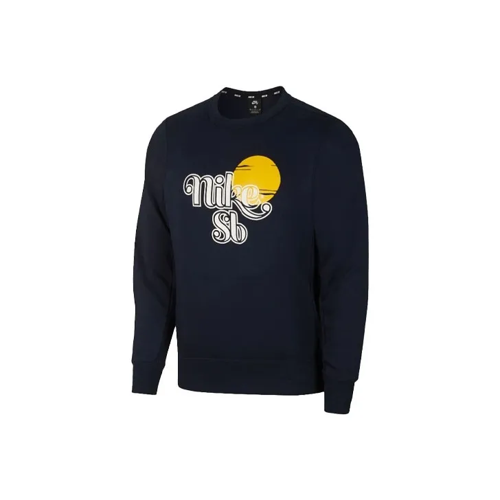 Nike SB Icon Свитшот Мужской Темно-синий