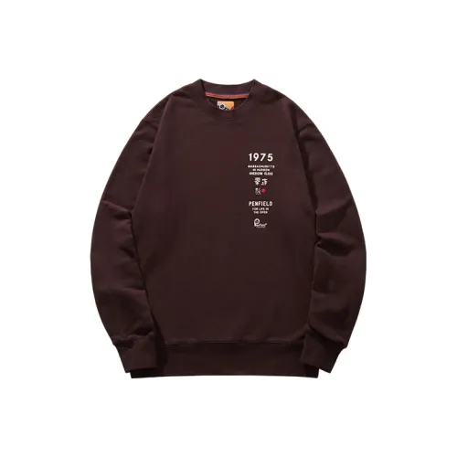 Penfield Темно-кофейный Унисекс Свитшоты
