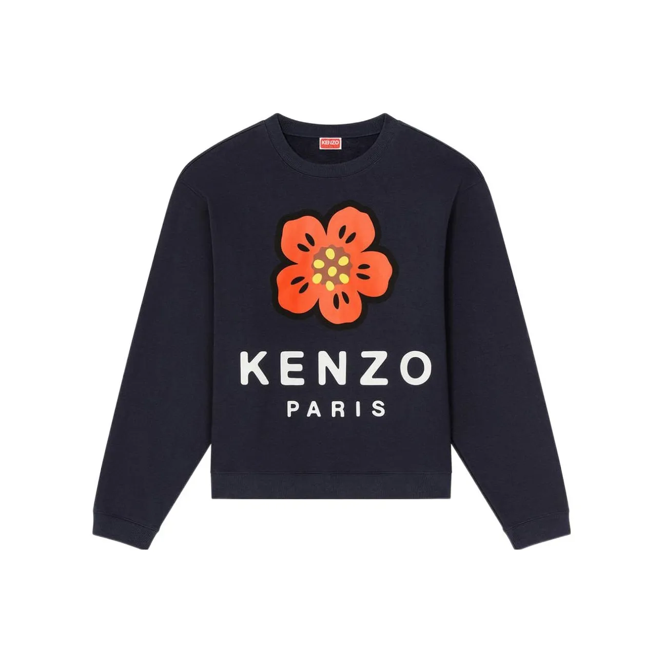 KENZO Толстовка Мужская Темно-синяя