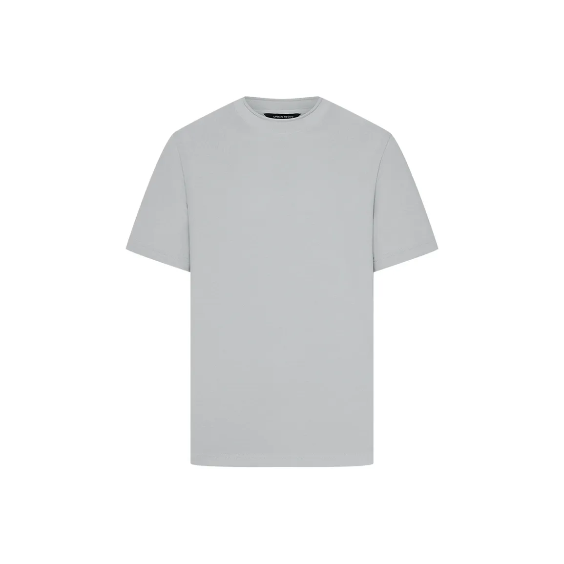 URBAN REVIVO T Рубашка Мужская Холодная Серый
