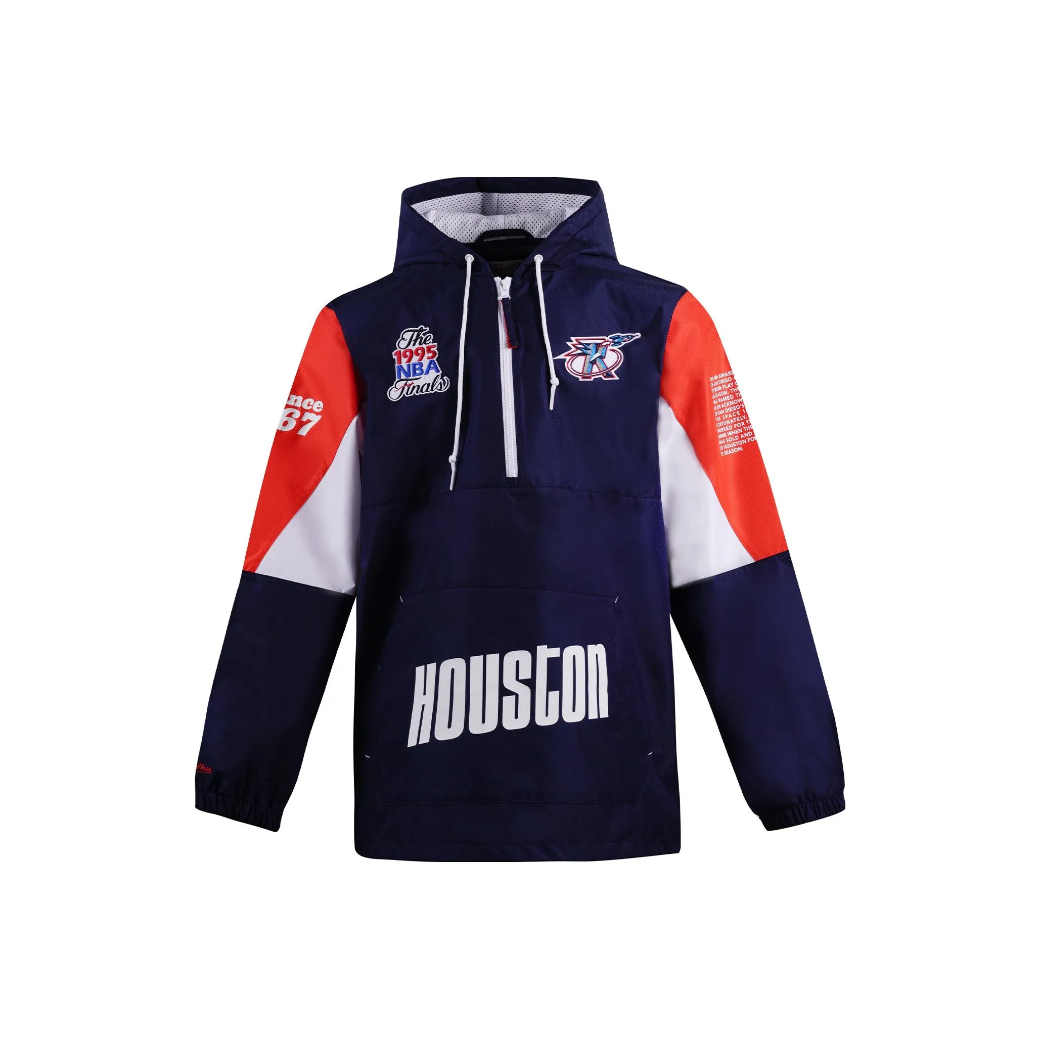 Mitchell Ness Темно-синий Унисекс Свитшоты