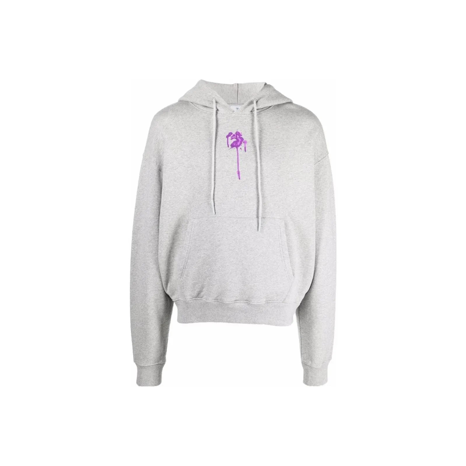 OFF WHITE Dripped Ow Logo Over Hoodie