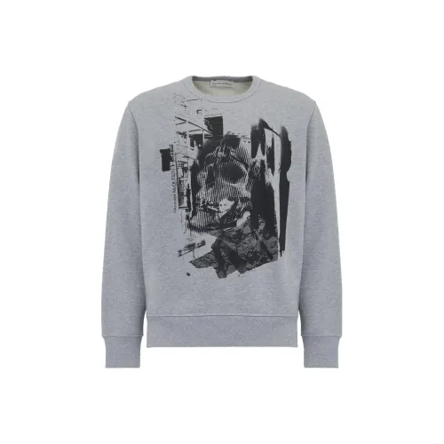 Alexander McQueen Серый Мужские Свитшоты