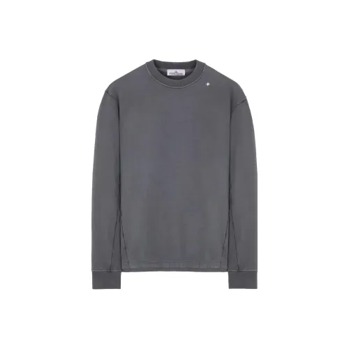 STONE ISLAND STONE ISLAND STELLINA серия Свинцово-серый Унисекс Свитшоты