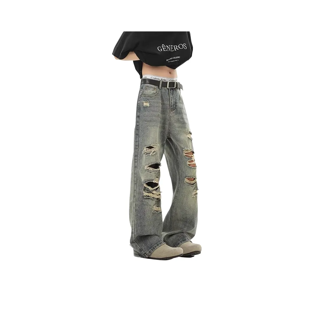 PISYPOX Jeans Unisex Blue