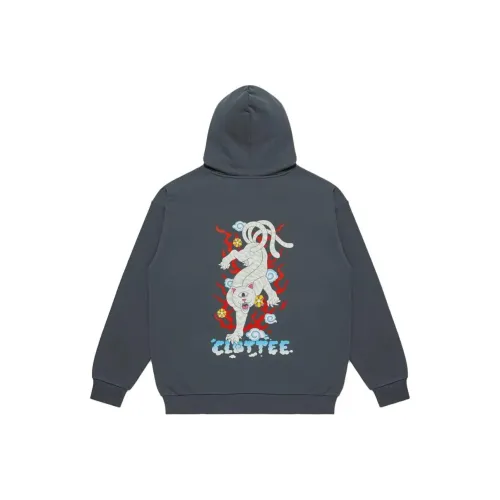 CLOTTEE X RIPNDIP Co Бренд SERIES SS23 Синий Унисекс Толстовки