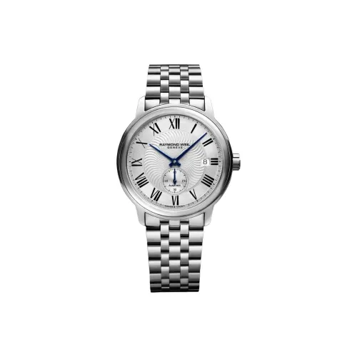 Raymond Weil Автоматический Механический Движение Мужские Часы 39,5 мм Серебряный