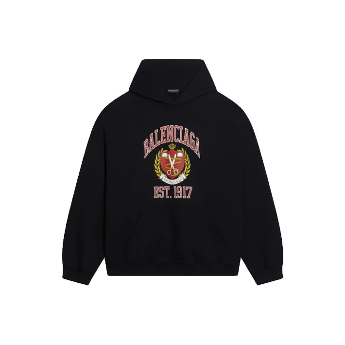 Balenciaga College Wide Fit Hoodie
