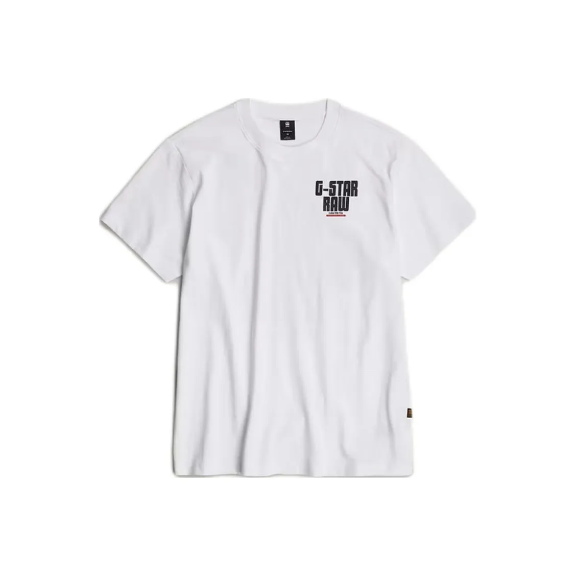 STAR Натуральная Белая Мужская T-Рубашка