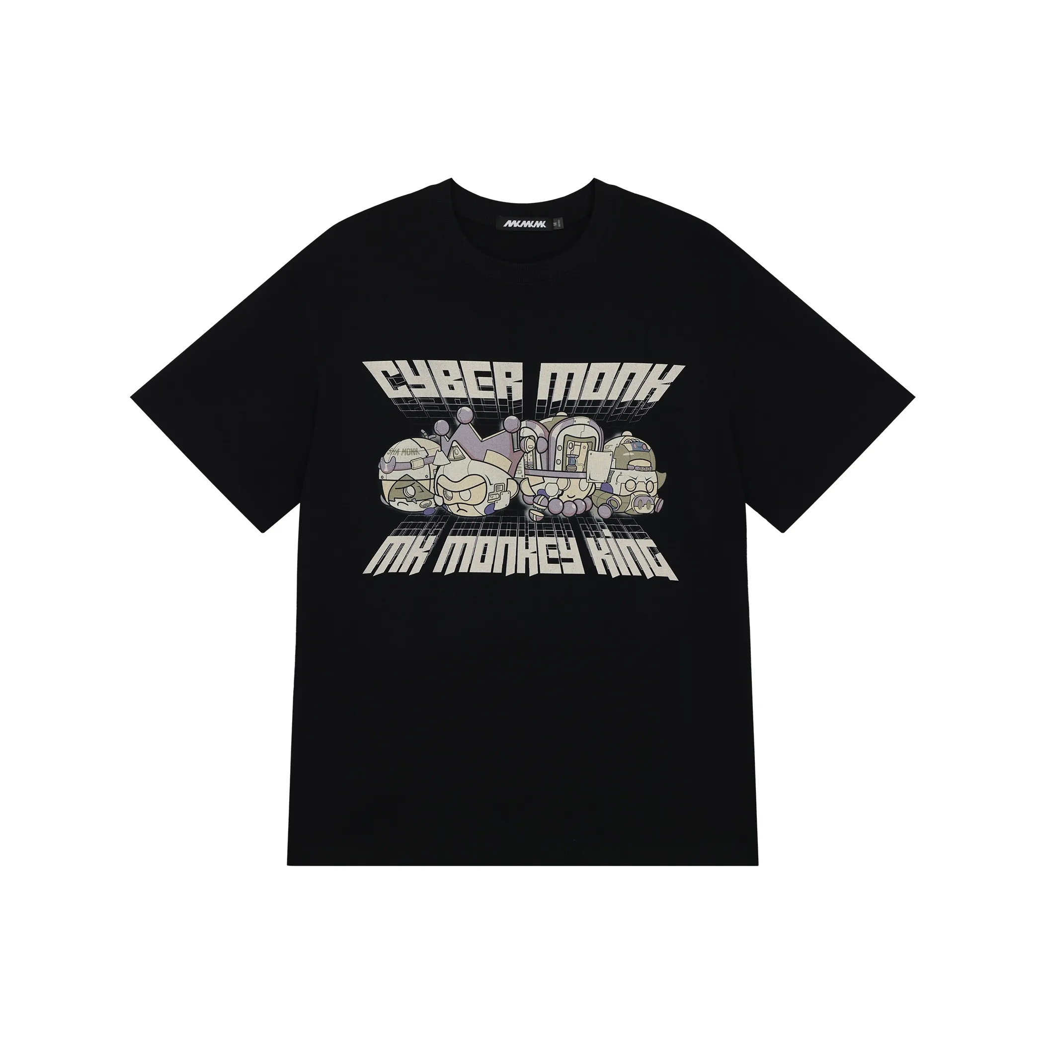 MK MONKEY KING T-Shirt Унисекс Черный