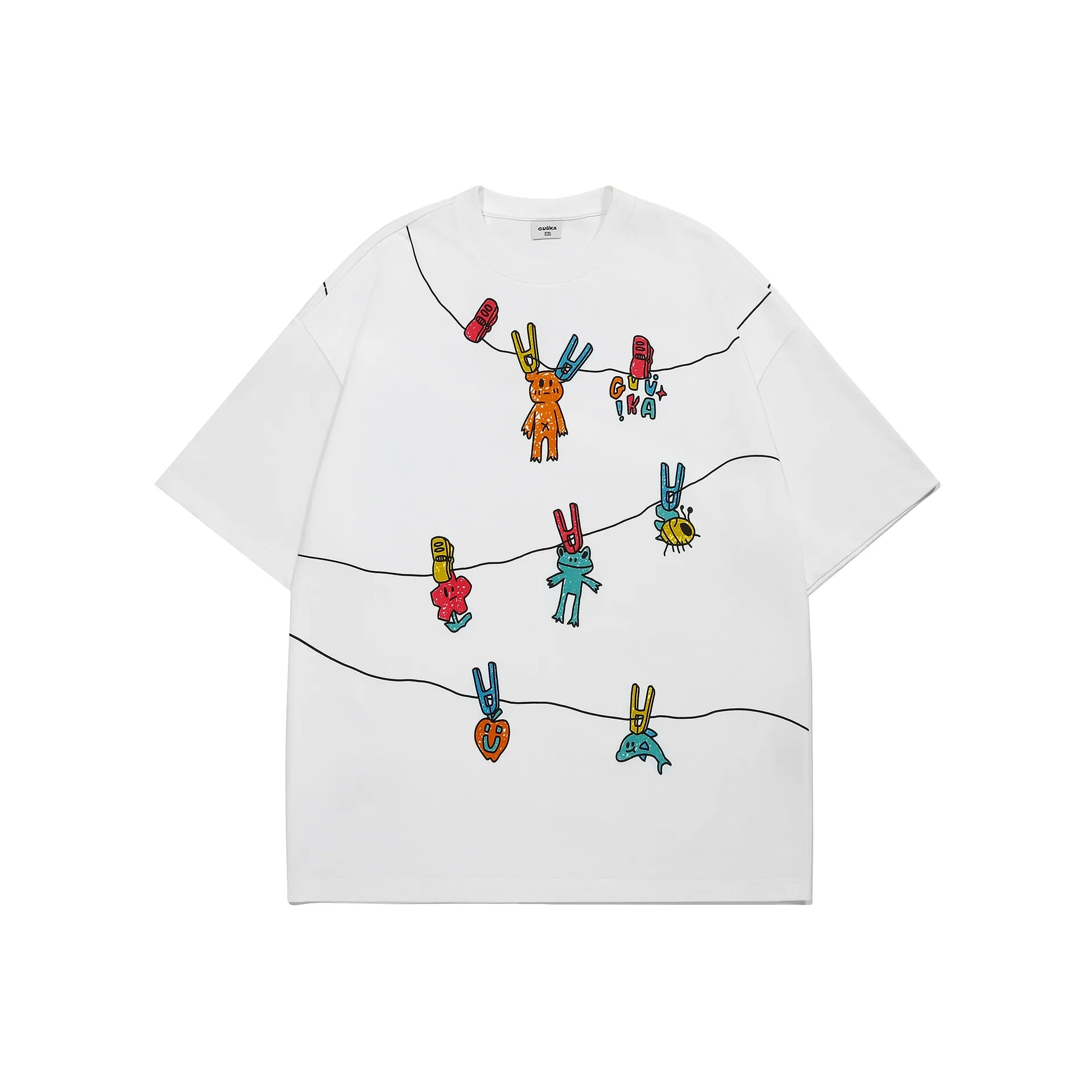 Guuka Короткий рукав T-рубашки Унисекс
