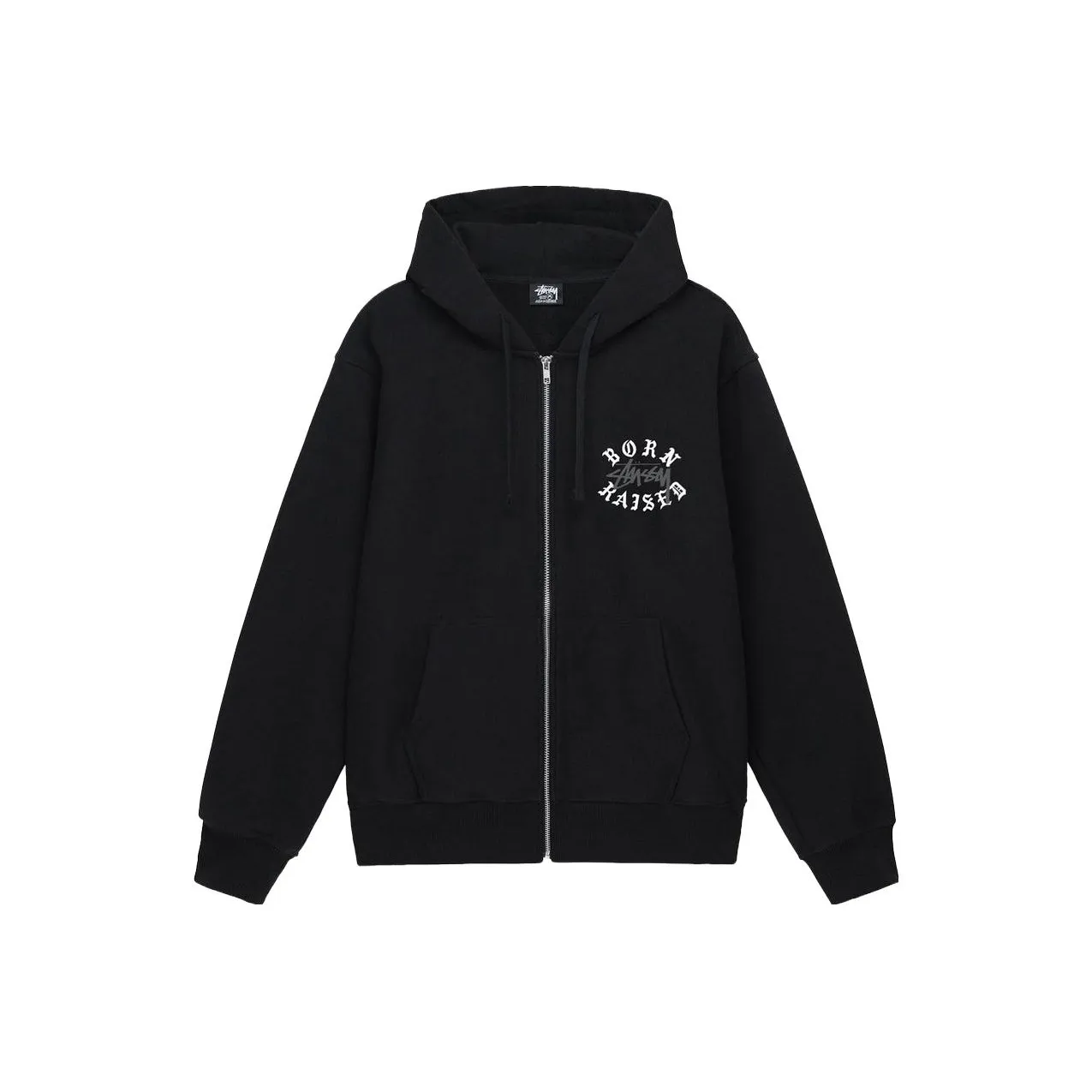 Stussy Born X Raised Logo Zip Hoodie