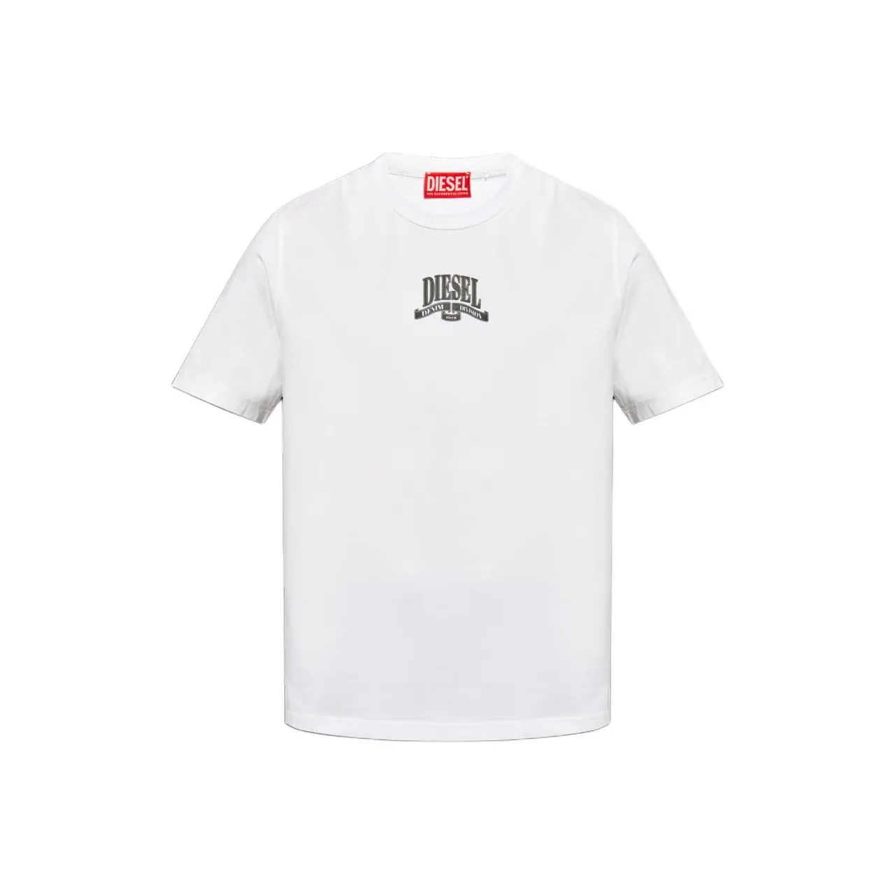 DIESEL Белая Мужская T-Рубашка