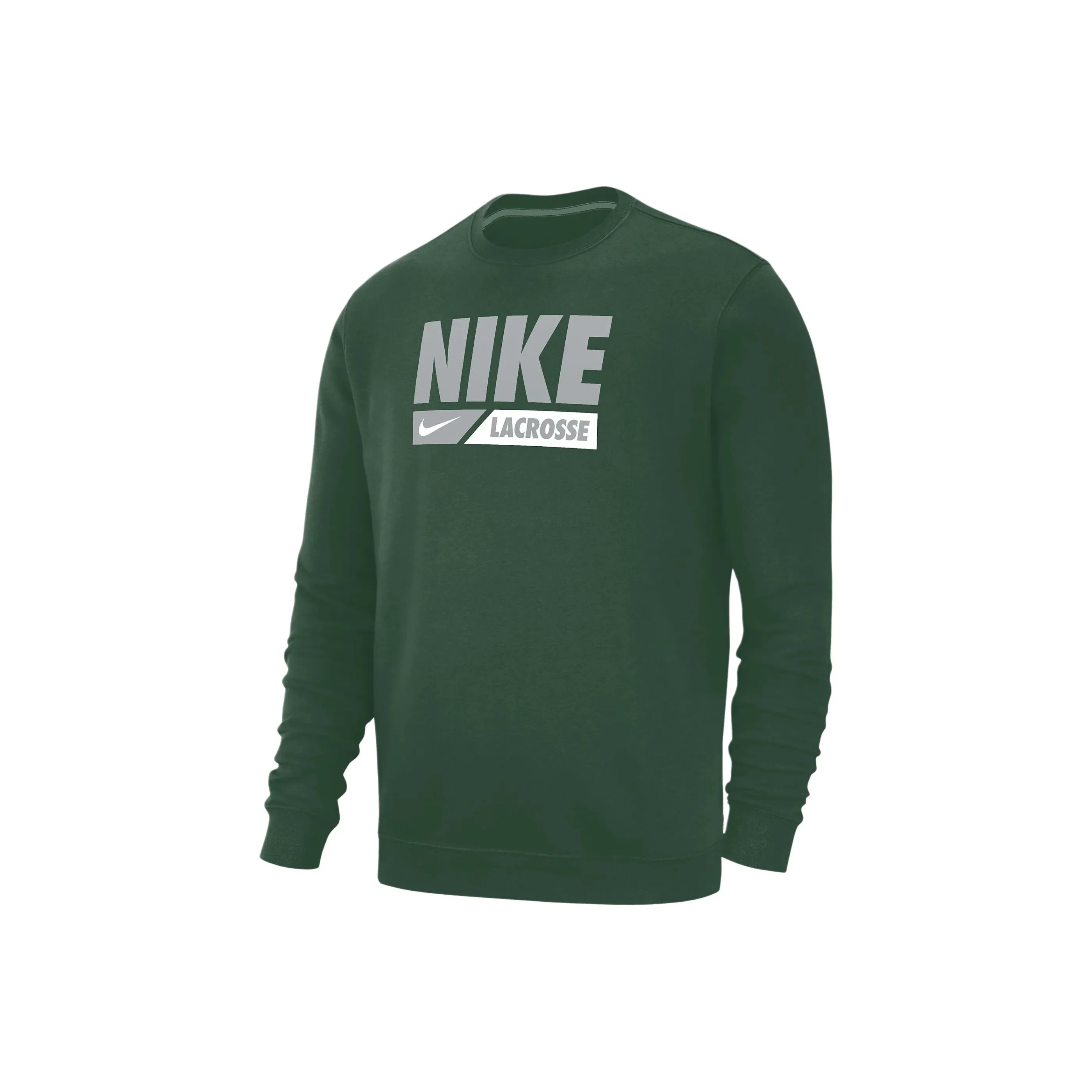 Nike Club Fleece Men's Lacrosse Crew-Neck Pullover Top