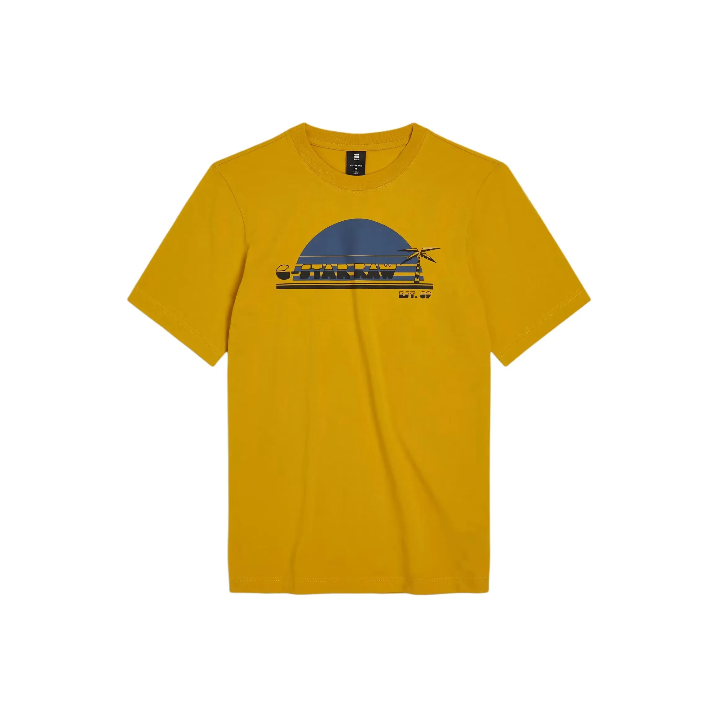 Г Звезда RAW T Рубашка Мужская Желтая