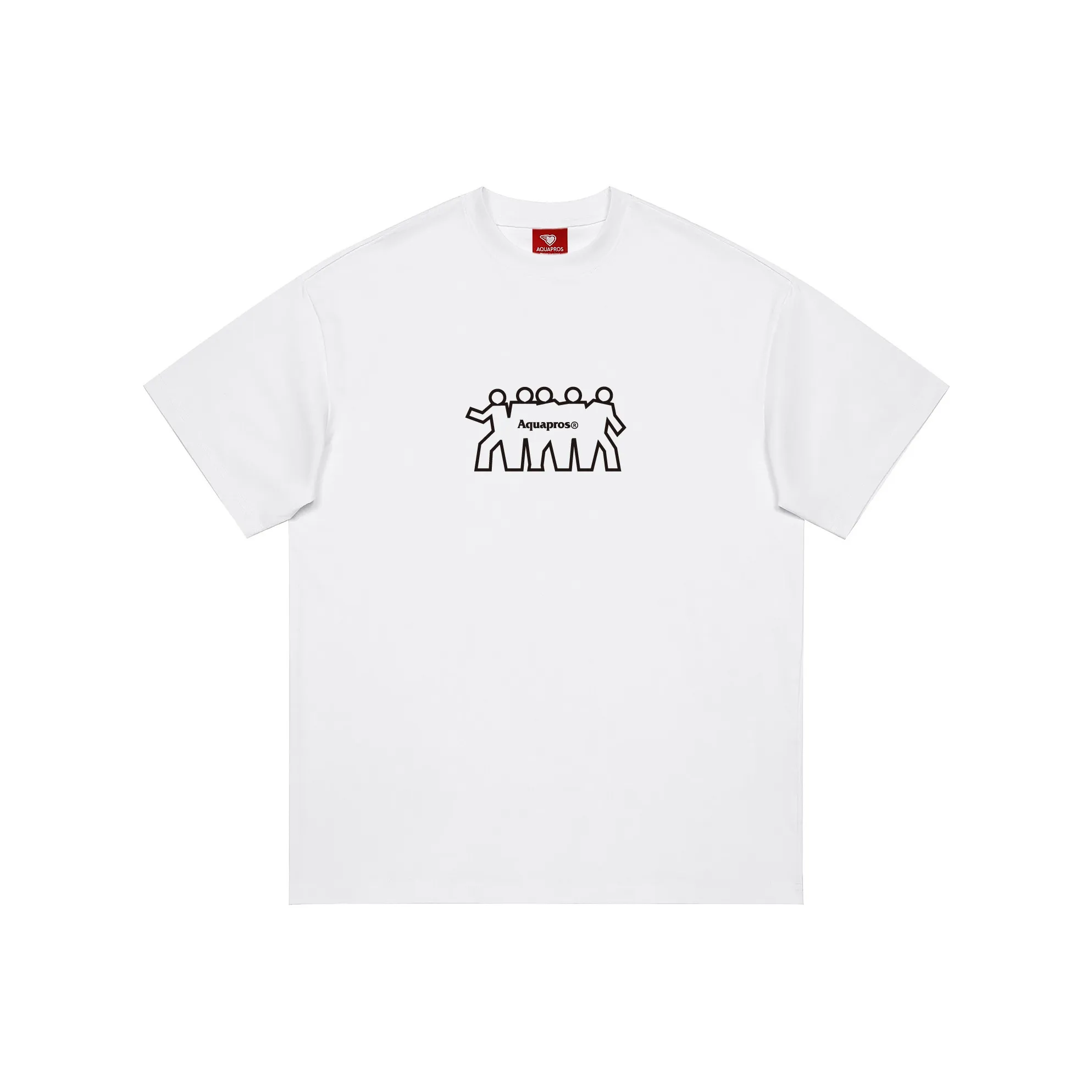 AQUAPROS T Shirts Unisex White