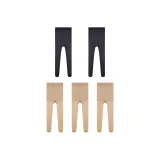 [내마모성 다리 버전] 블랙 * 2팩 + 스킨 컬러 * 3팩 세트