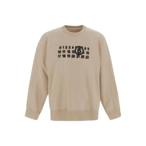 MM6 Maison Margiela Бежевые Мужские Толстовки