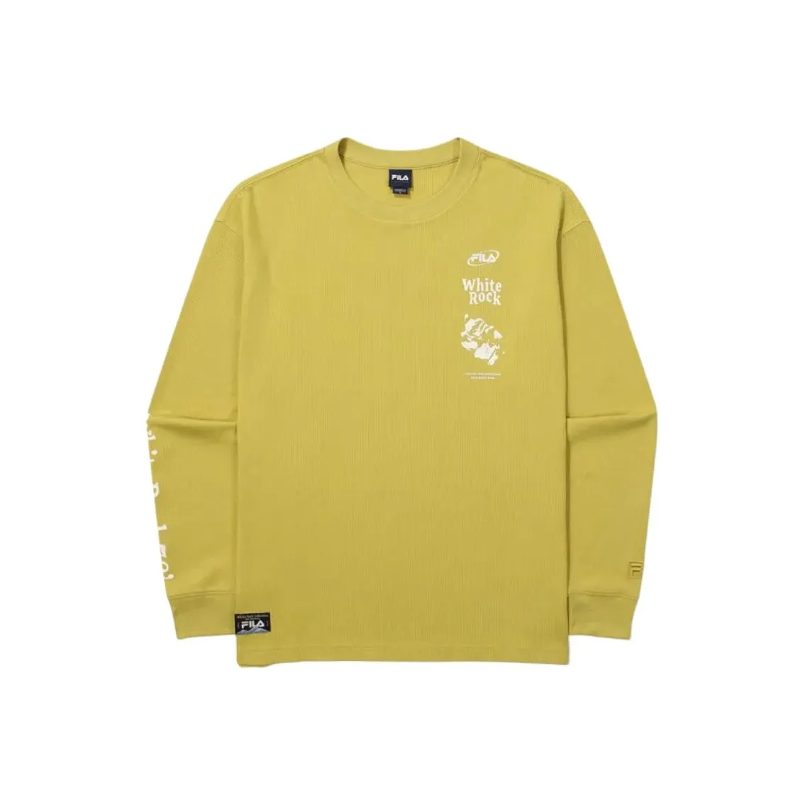 FILA ROCK T Shirt Unisex Mustard