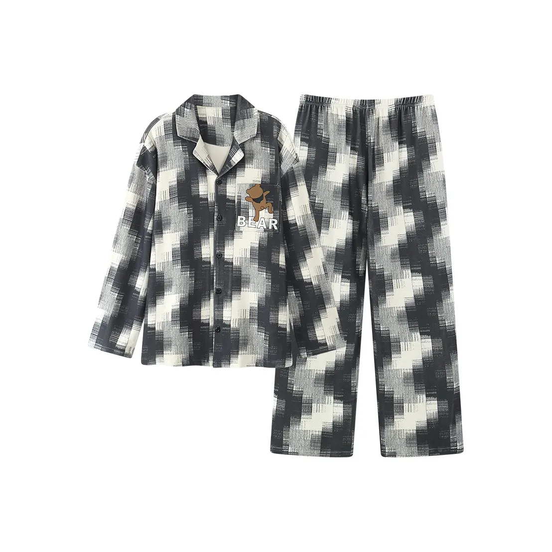 Qiao Ni Tong Pajama Set Men's Image Color