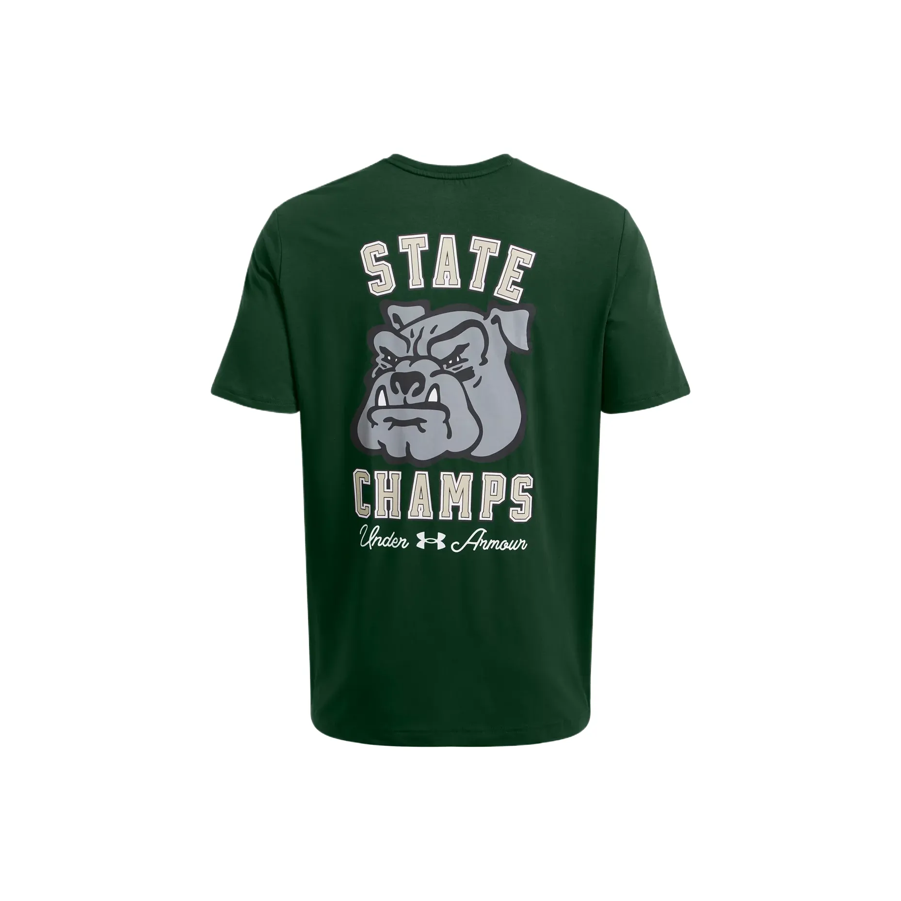 Under Armour State CHAMPS T Рубашка Мужская Лесной Зеленый