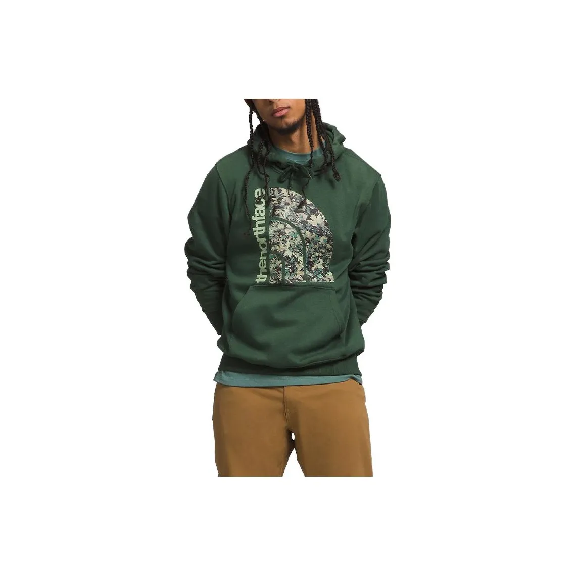THE NORTH FACE Jumbo Half Dome Толстовка Мужской Зеленый