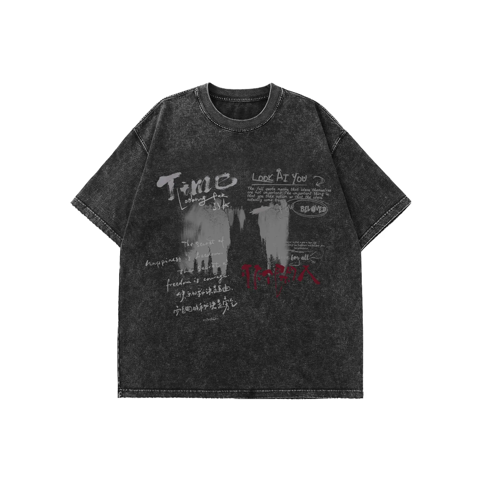 Qnxeey Унисекс Футболки