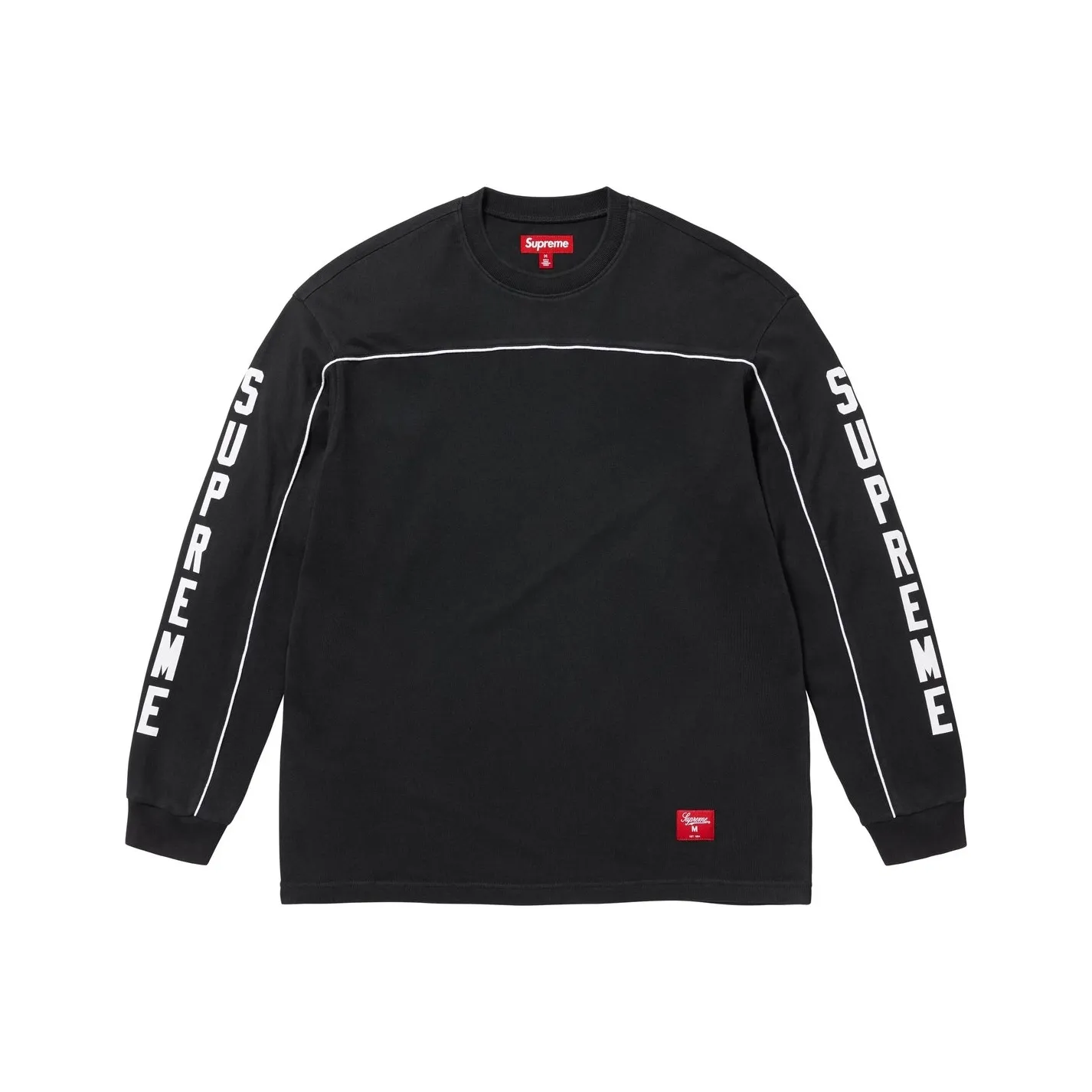 Supreme Paneled Piping L/S Top