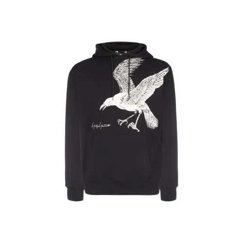 Yohji Yamamoto Черные Мужские Толстовки