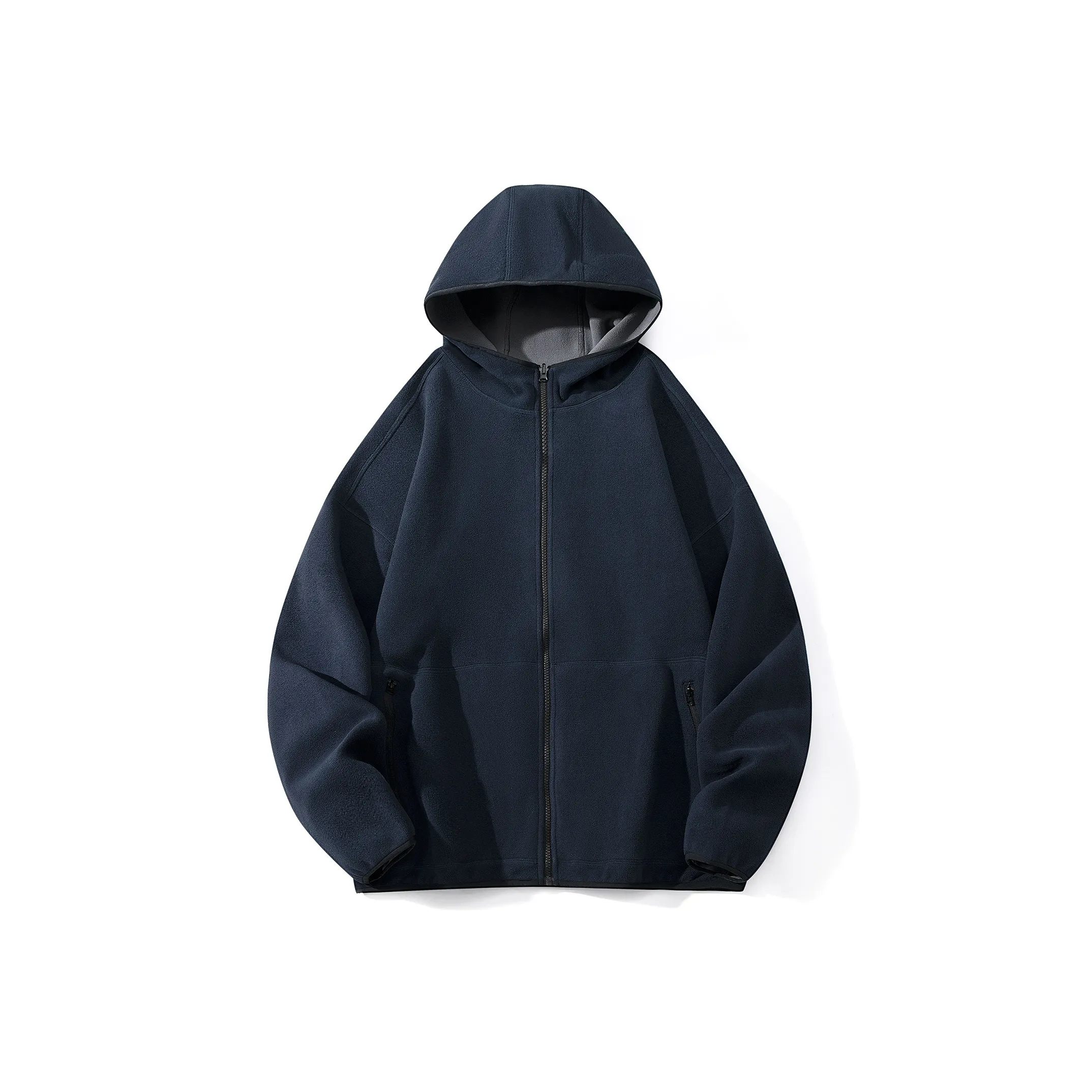 JIPIAO Темно-синий Серый Унисекс Свитшоты