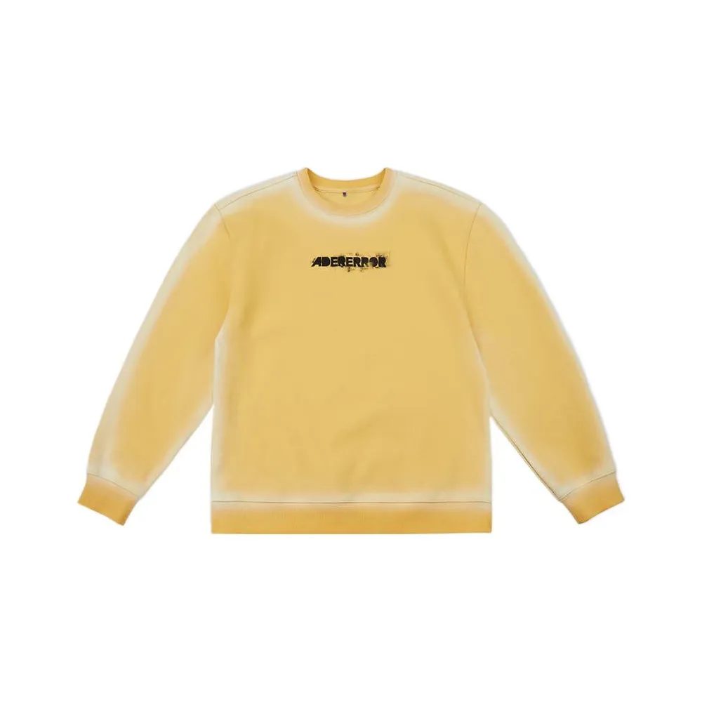 ADER ERROR Желтый Унисекс Свитшоты