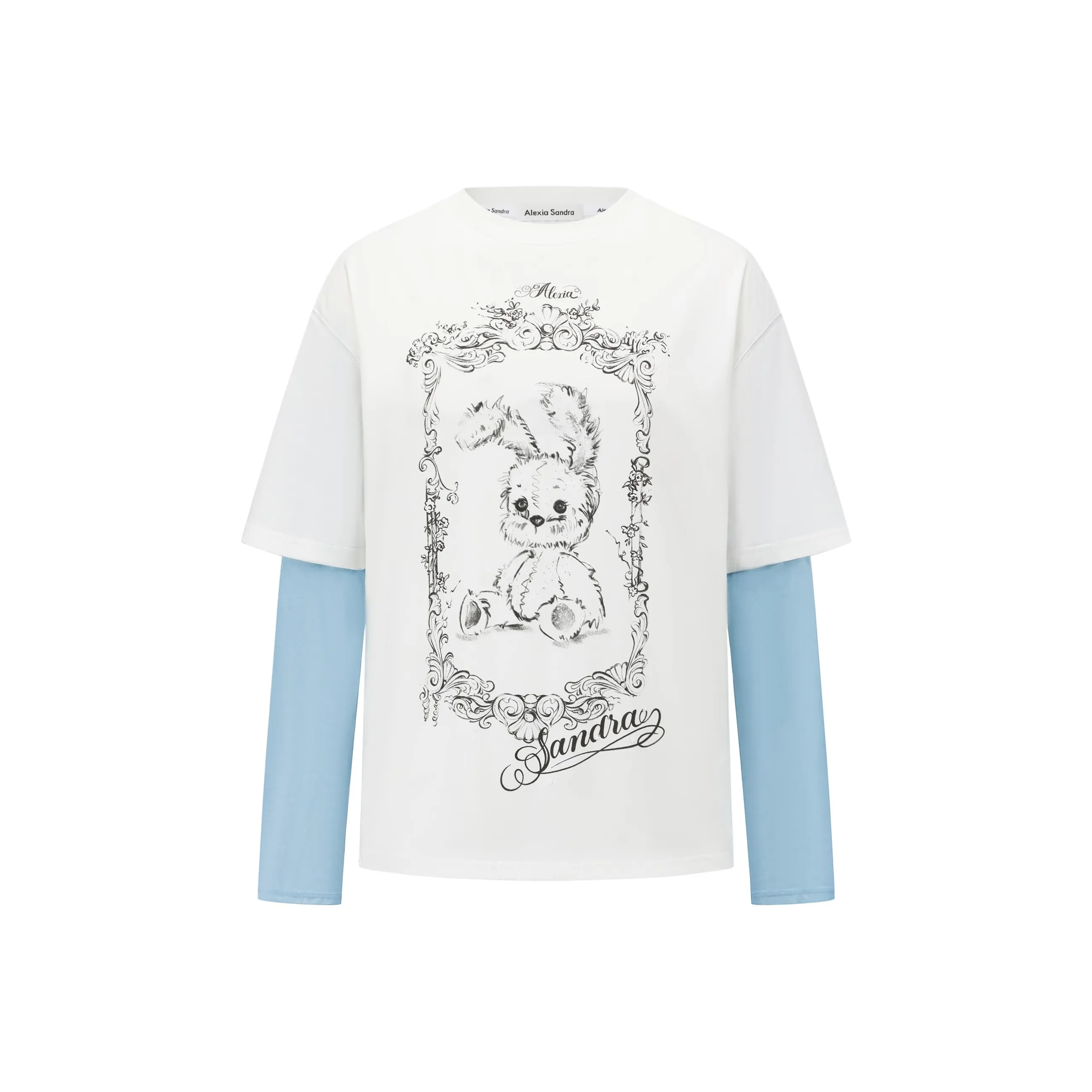 Alexia Sandra Fairy Tale Series T-Shirt Унисекс Белый Синий