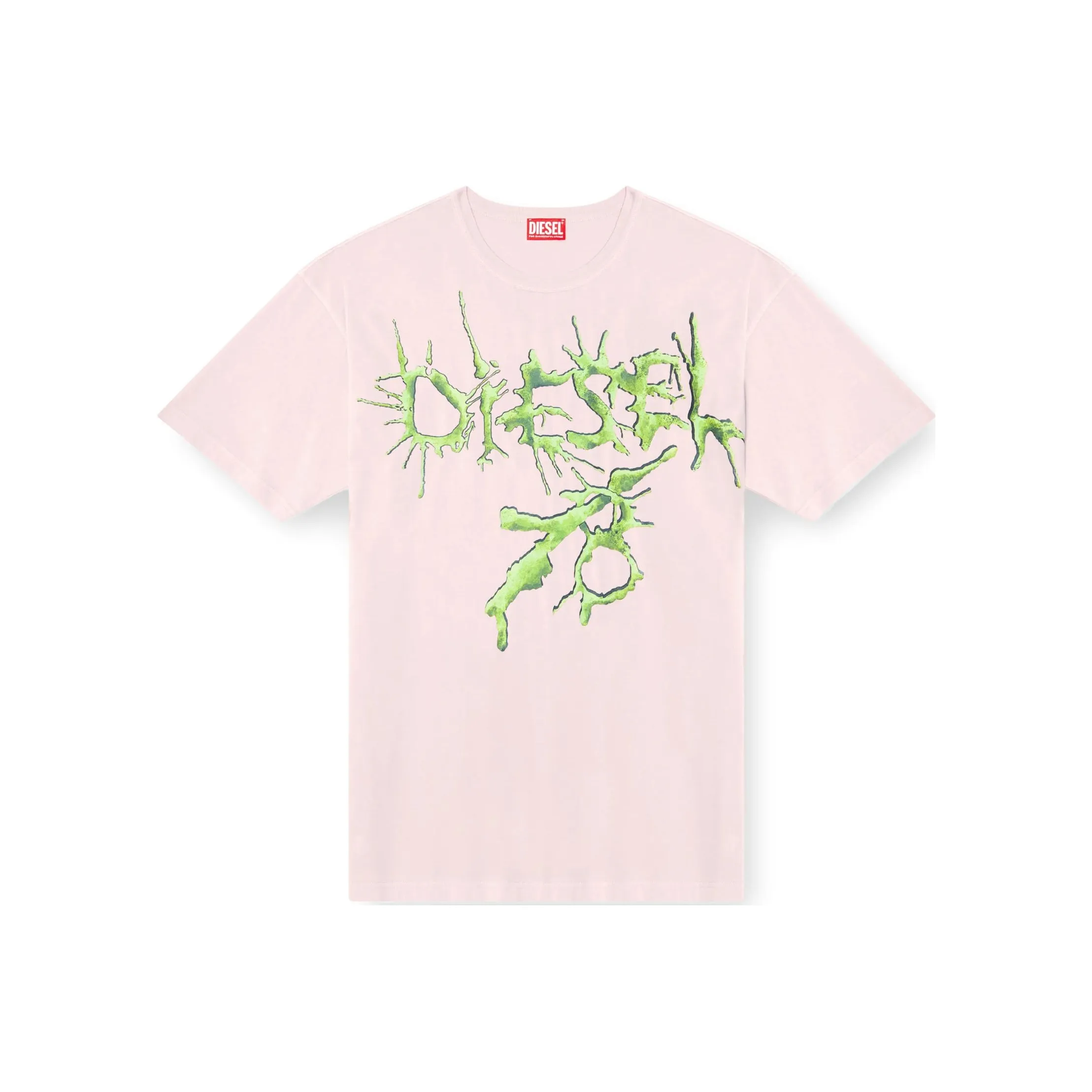 DIESEL Розовые Мужские T-рубашки