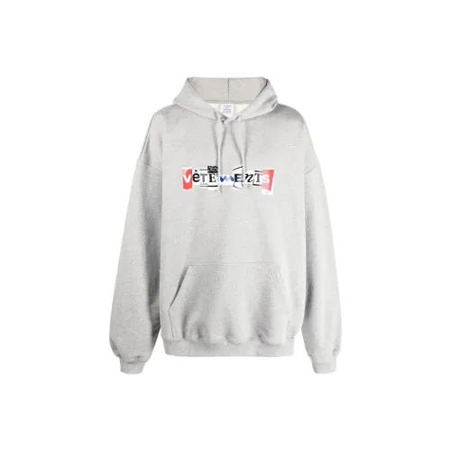 Vetements Серый Унисекс Свитшоты
