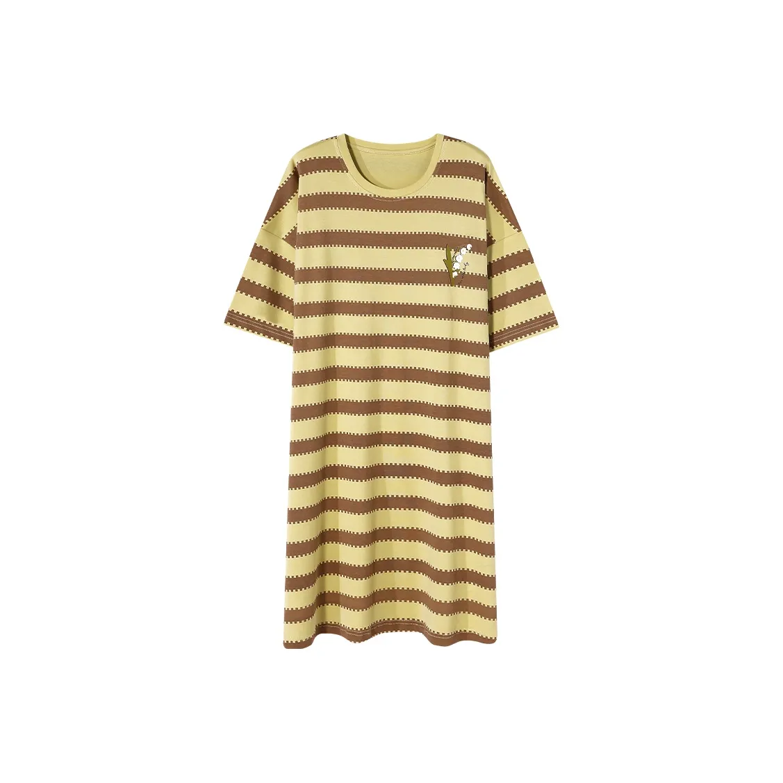 FENTENGCARE Nightgown Women's Sunflower