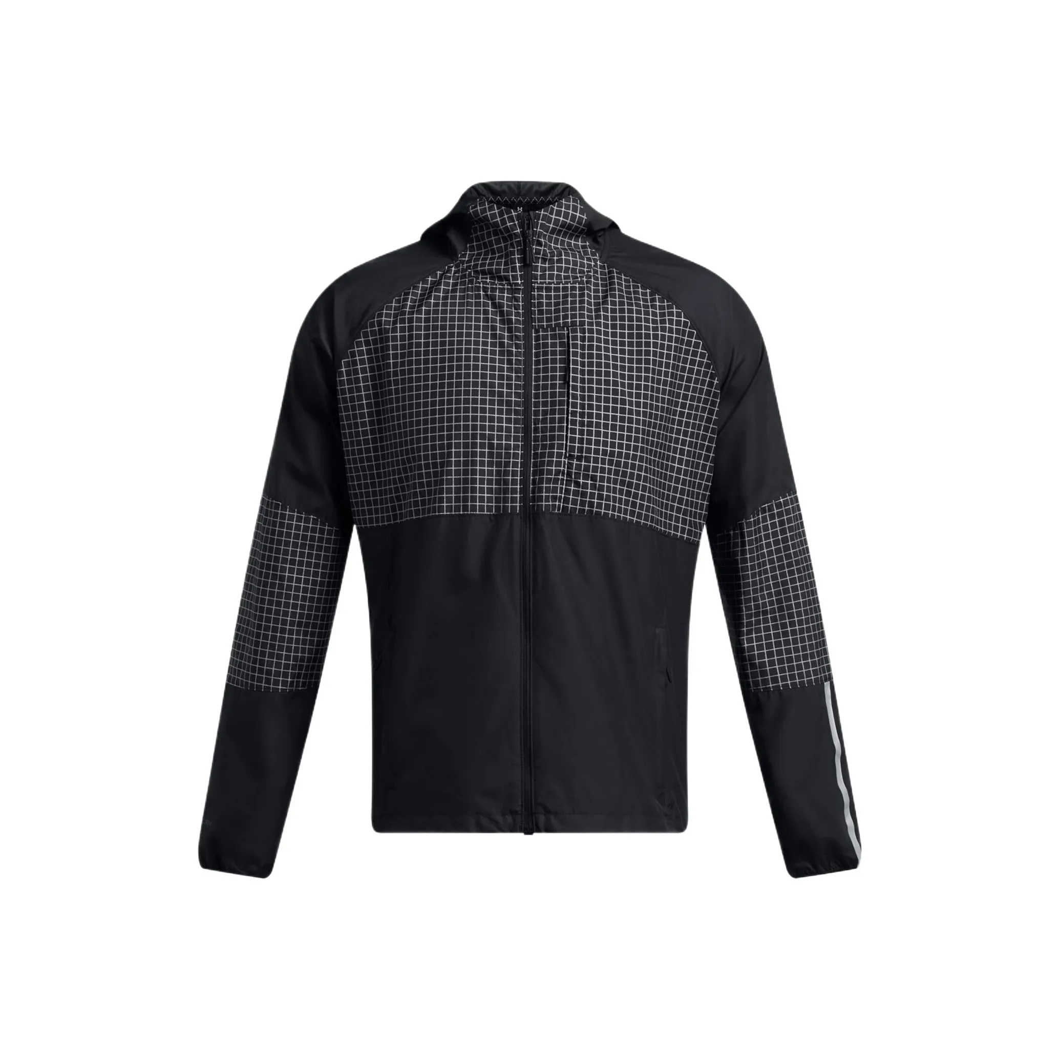 Under Armour UA Elite Куртка Мужская Черная Клетка Пэчворк