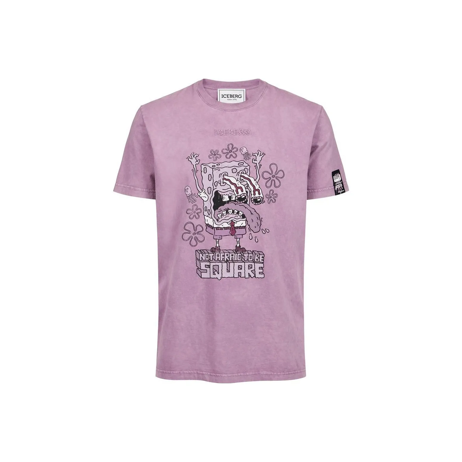 Iceberg Sponge Bob print T shirt