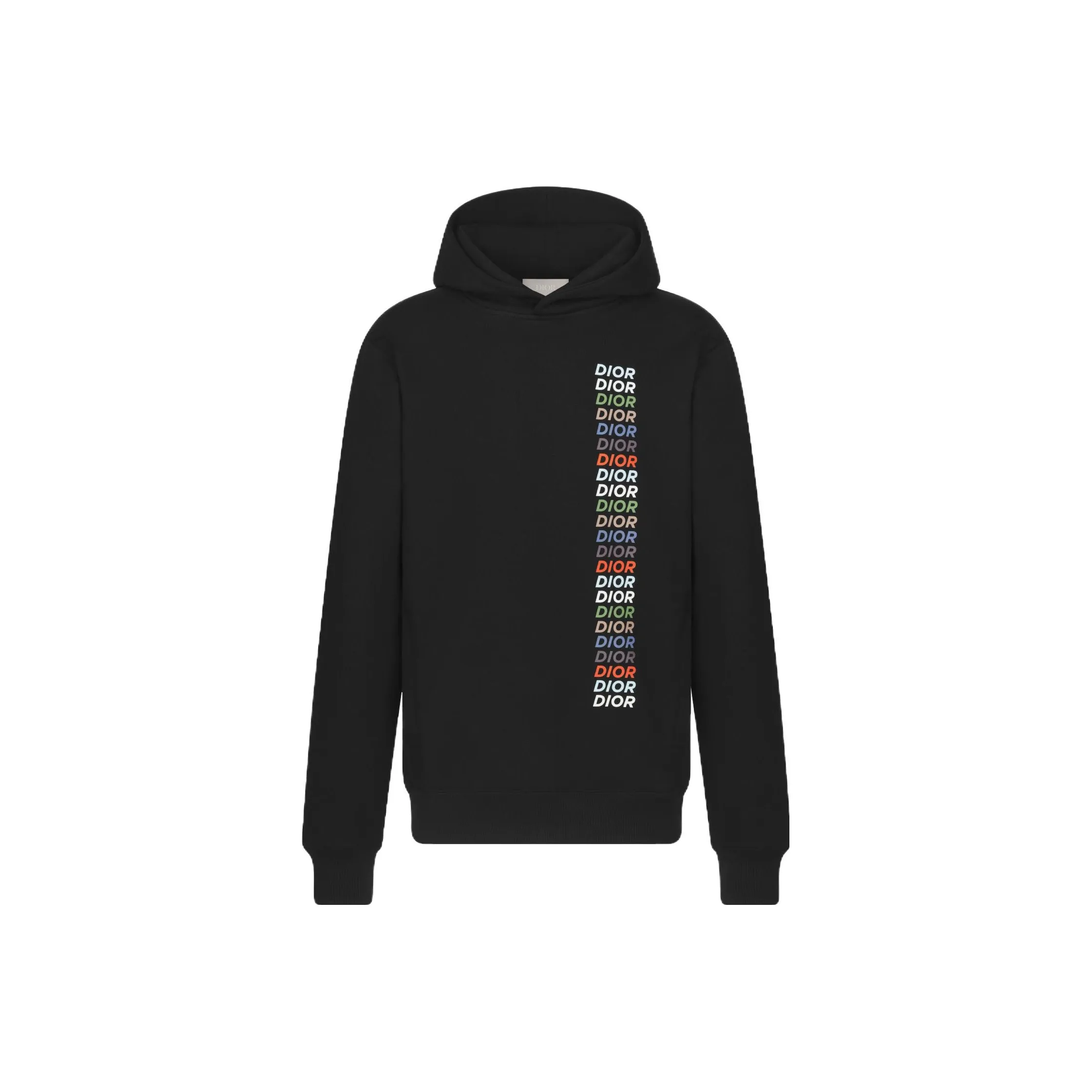 DIOR Homme Logo Printed Long Sleeved Hoodie