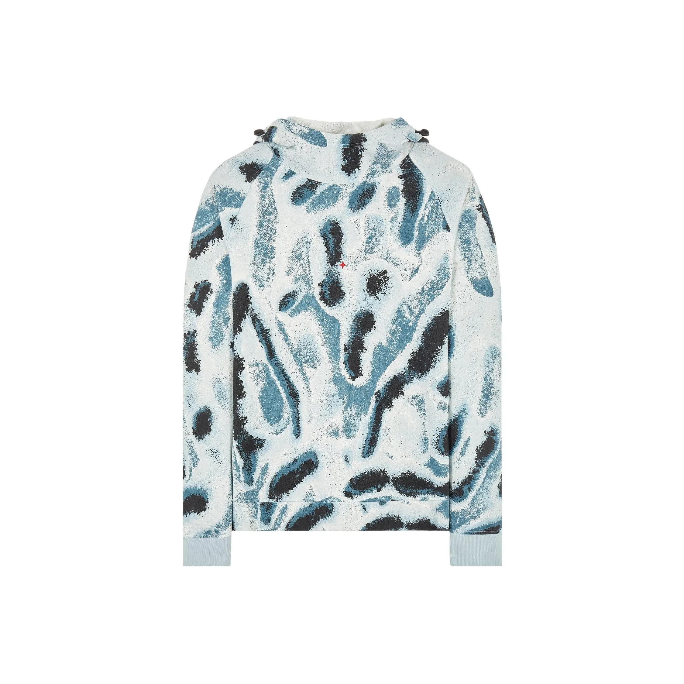 STONE ISLAND STONE ISLAND SS23 Marina Свитшот Мужской Камуфляж Синий