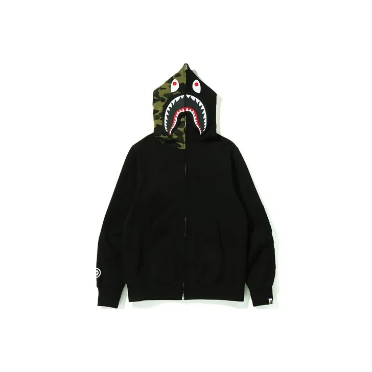 Bape Detatchable Shark Full Zip Hoodie