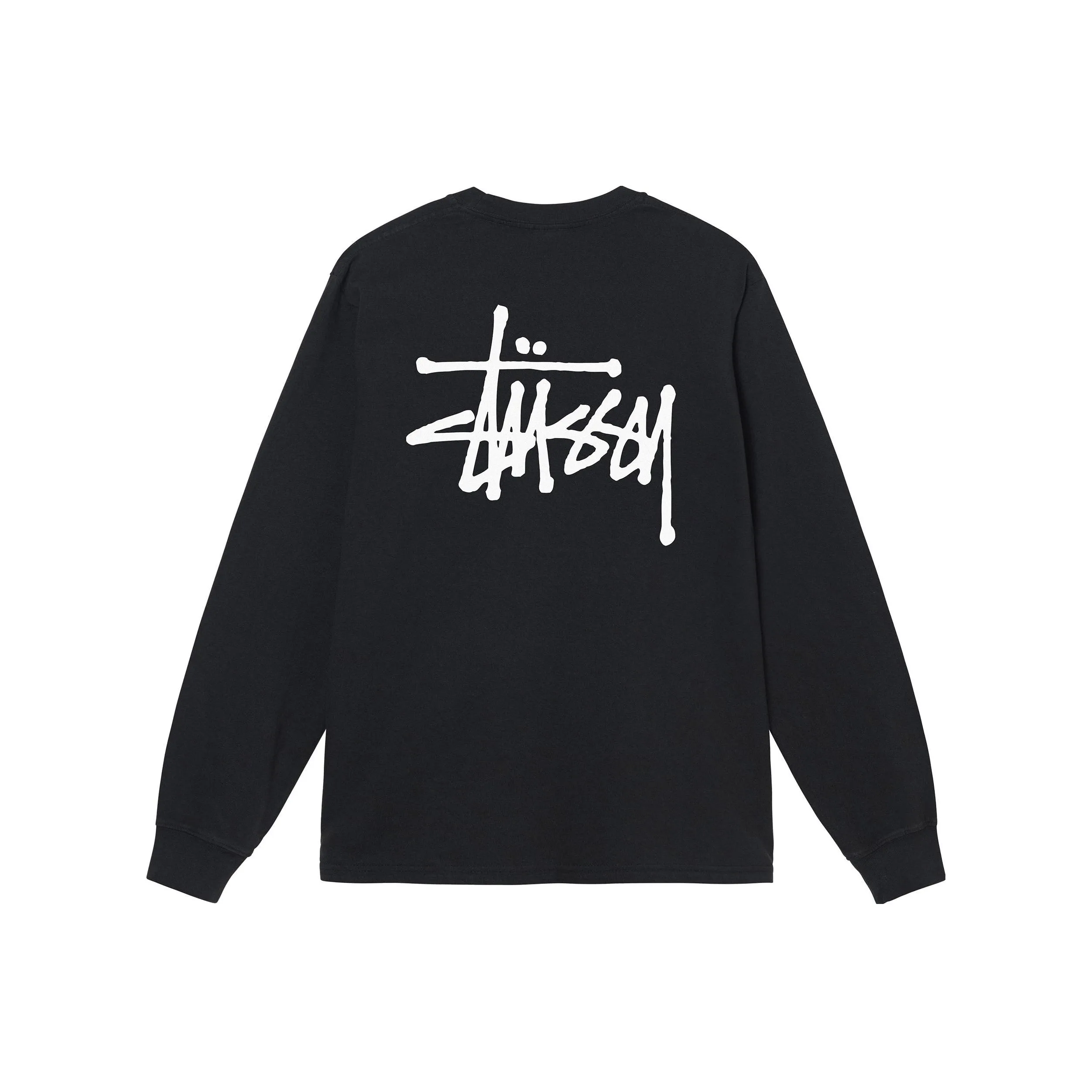 Stussy Basic Pigment Dyed Long Sleeve Tee