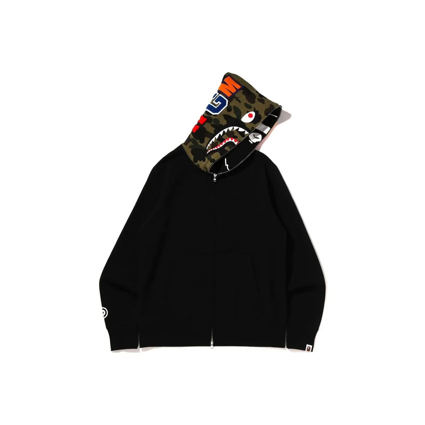 Bape Crazy Face Full Zip Hoodie