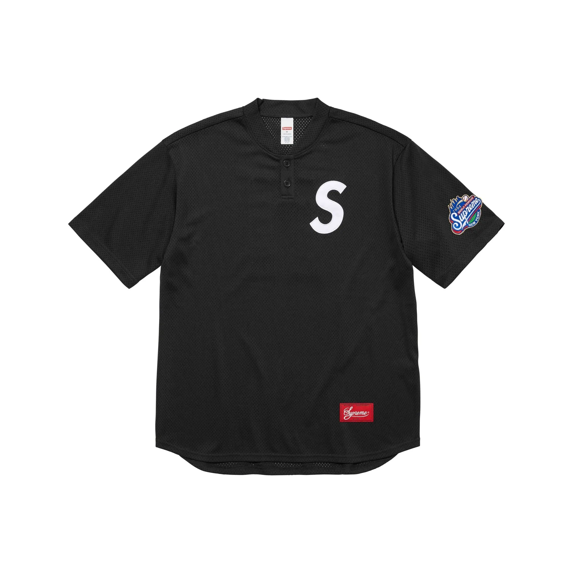 Supreme S Logo Baseball Henley
