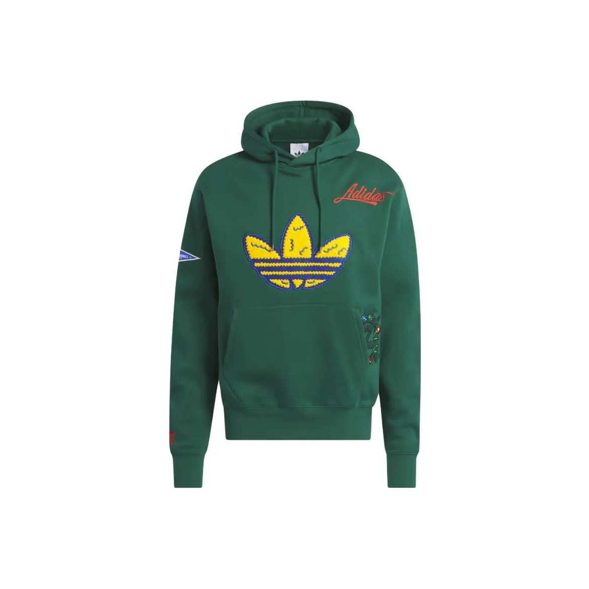 Adidas Originals 2023 24FW Зеленый Мужской Свитшот