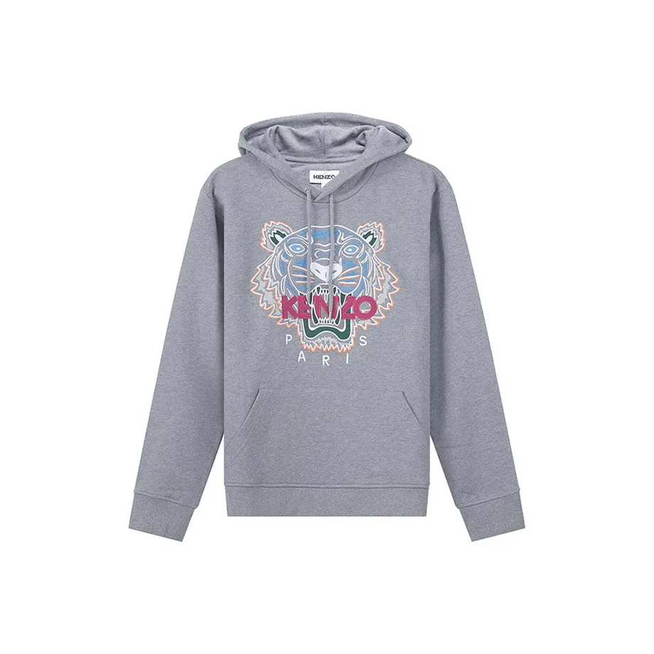 KENZO Мужские Свитшоты Серого цвета